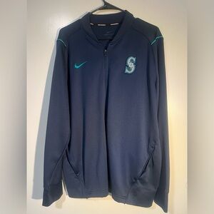 Nike Dri fit Seattle Mariners Full Zip Jacket - Size Large